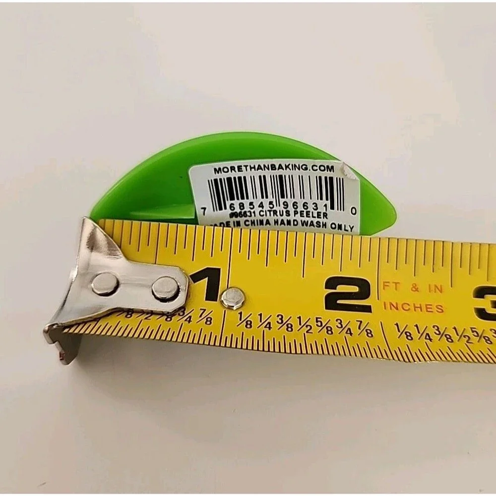 Lot Of 2 Citrus Quick And Easy Citrus Lime Peeler Green New